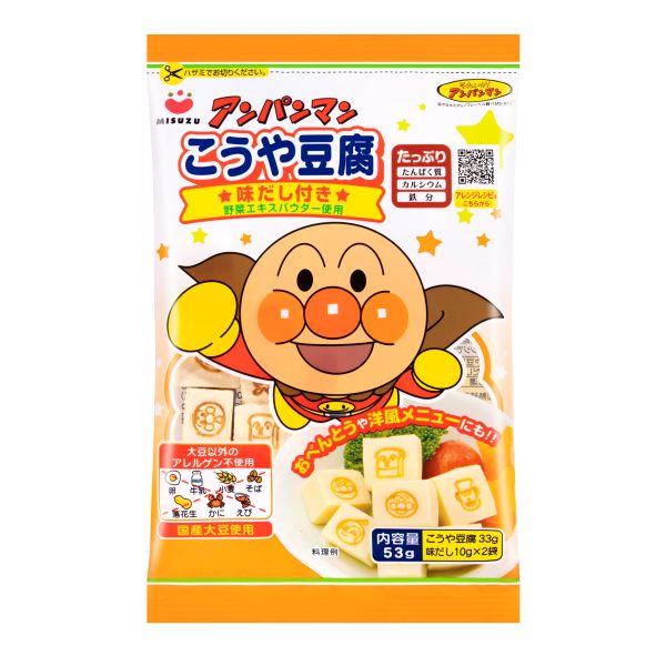 アンパンマンこうや豆腐